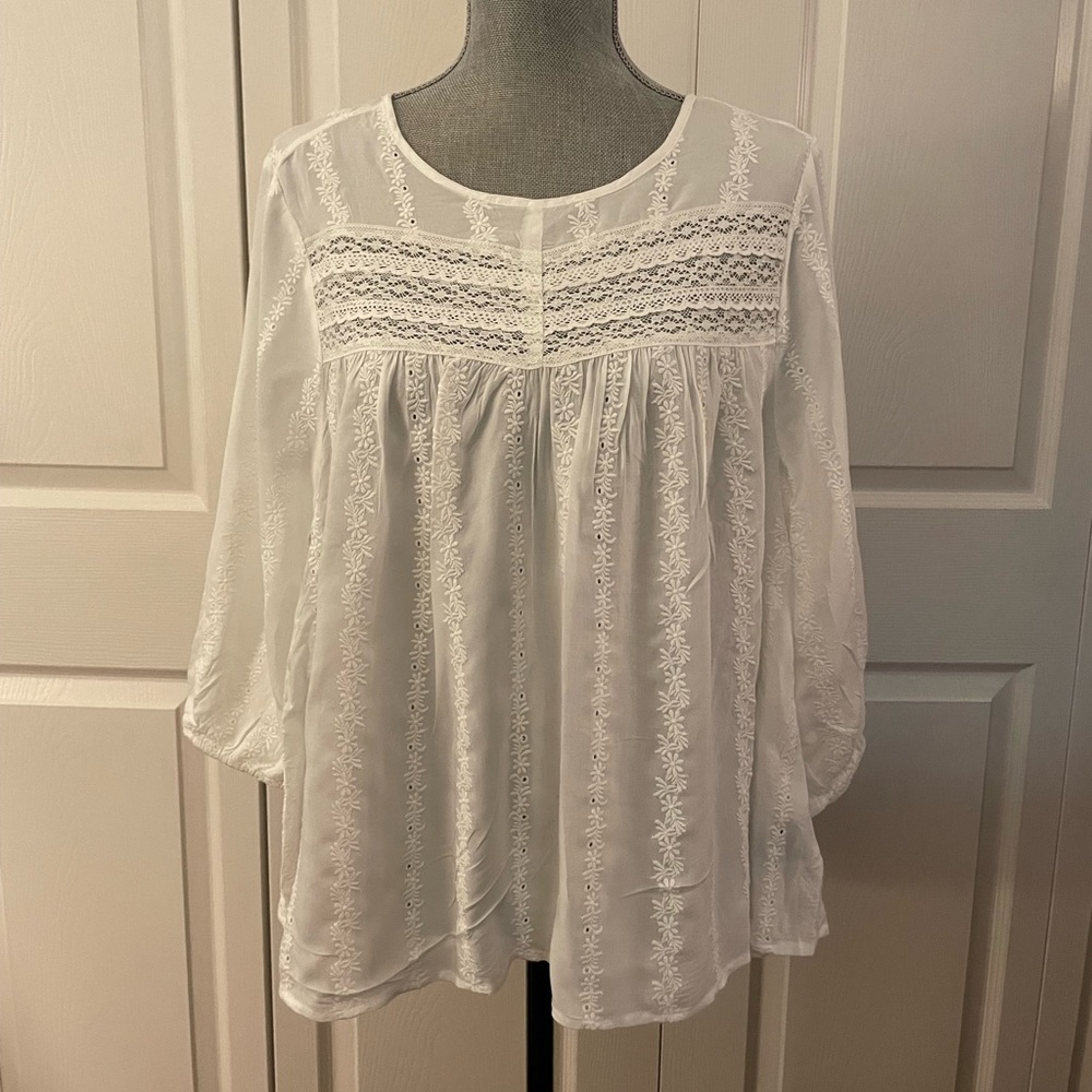 White blouse by torrid